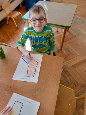 Zdjęcie 20 - Dzień kolorwej skarpetki