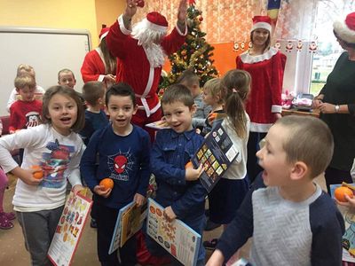 Zdjęcie 7 - WIZYTA MIKOŁAJA W PRZEDSZKOLU 2017