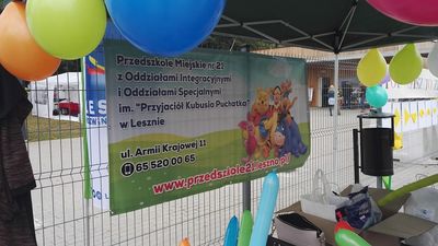 Zdjęcie 4 - PRZEDSZKOLE POD CHMURKĄ, CZYLI NASZE PRZEDSZKOLE W KOLEJNEJ EDYCJI AKTYWNE OBYWATELSKIE LESZNO